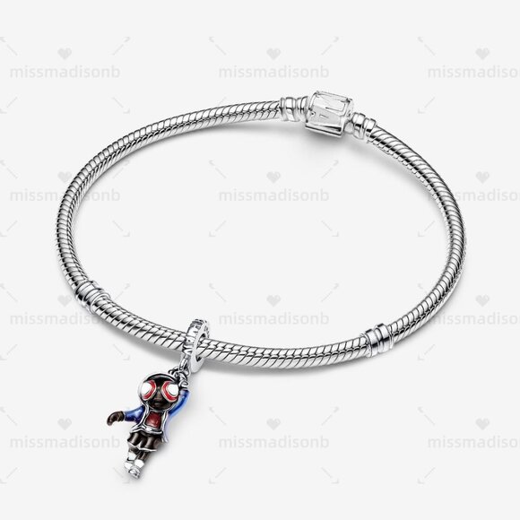 Pandora Marvel Spider-Man Miles Morales Dangle Charm - Picture 3 of 6